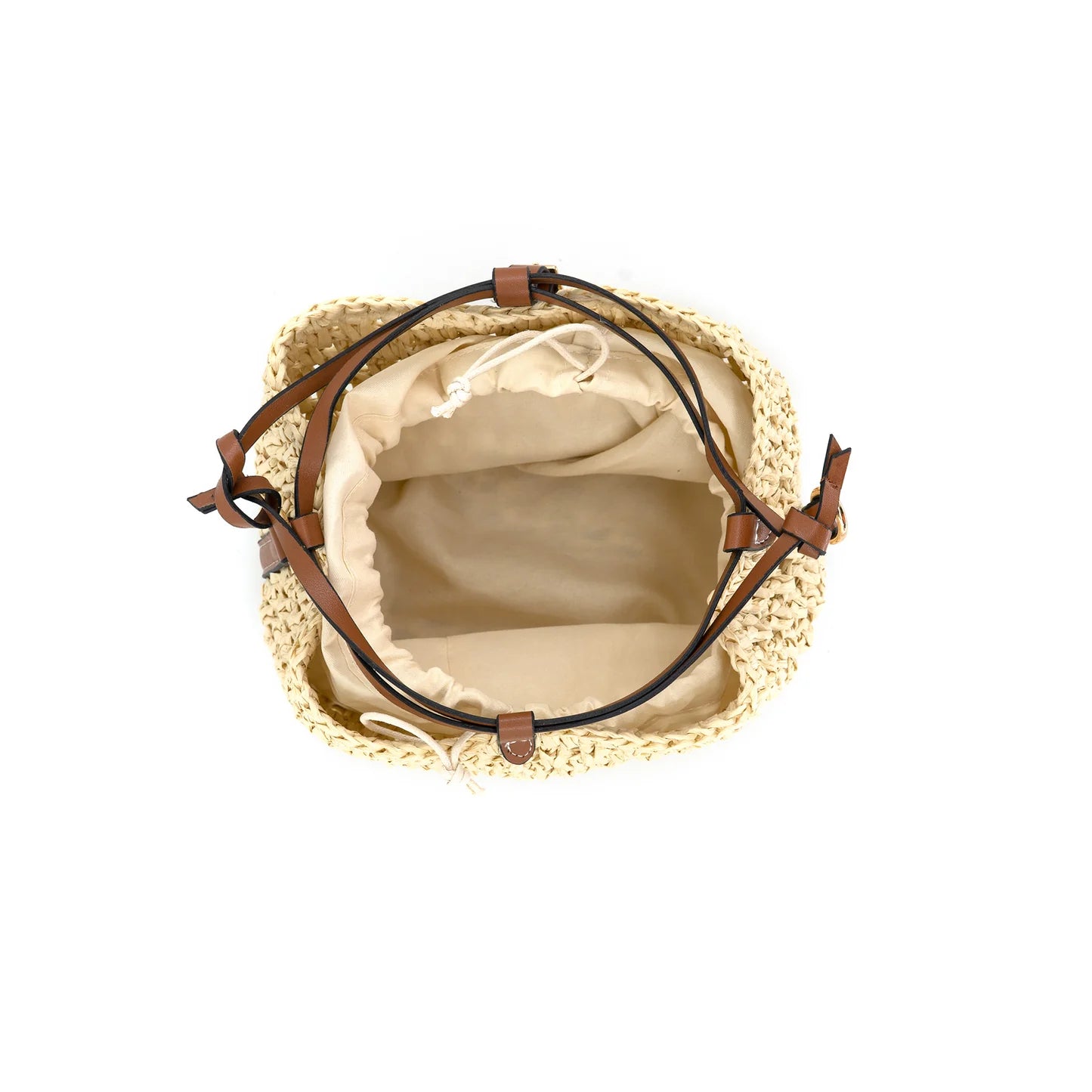 RAFFIA CROSSBODY BAG