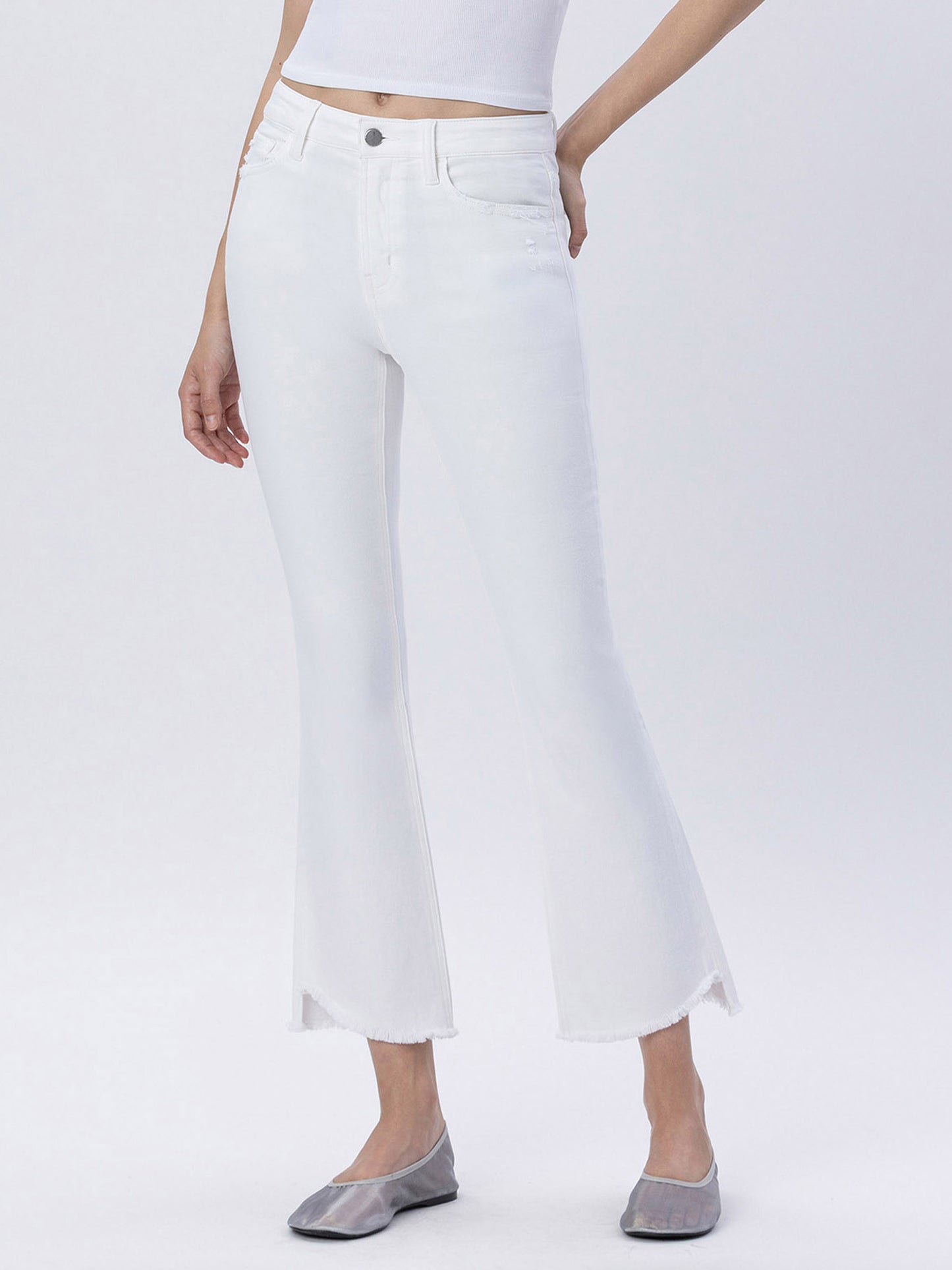 FLYING MONKEY FLARE W/STEP HEM DETAIL