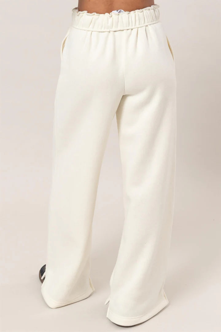 SWEATPANTS WITH WIDE LEG