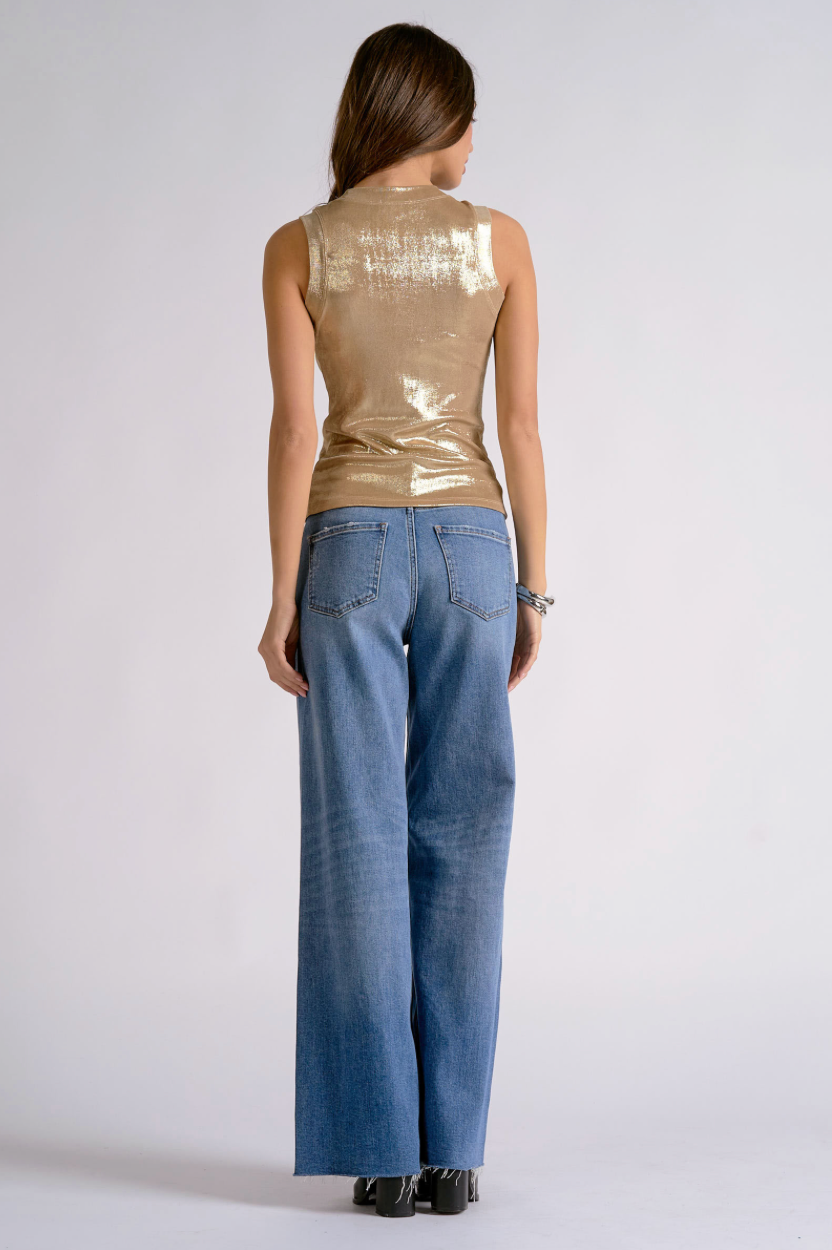 GLITTER TANK T0P