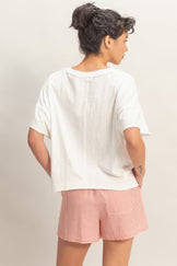 NOT YOUR ORDINARY PLAN V-NECK SHORT SLEEVE T-SHIRT