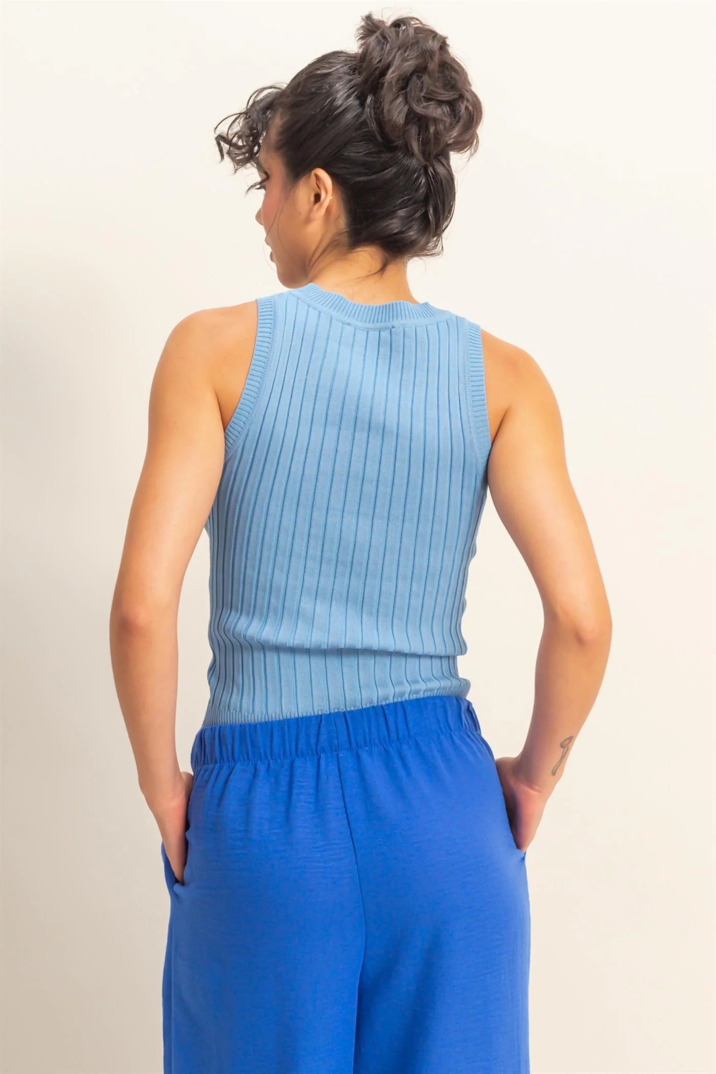 ESSENTIAL RIBBED TANK