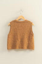 KNIT SWEATER VEST