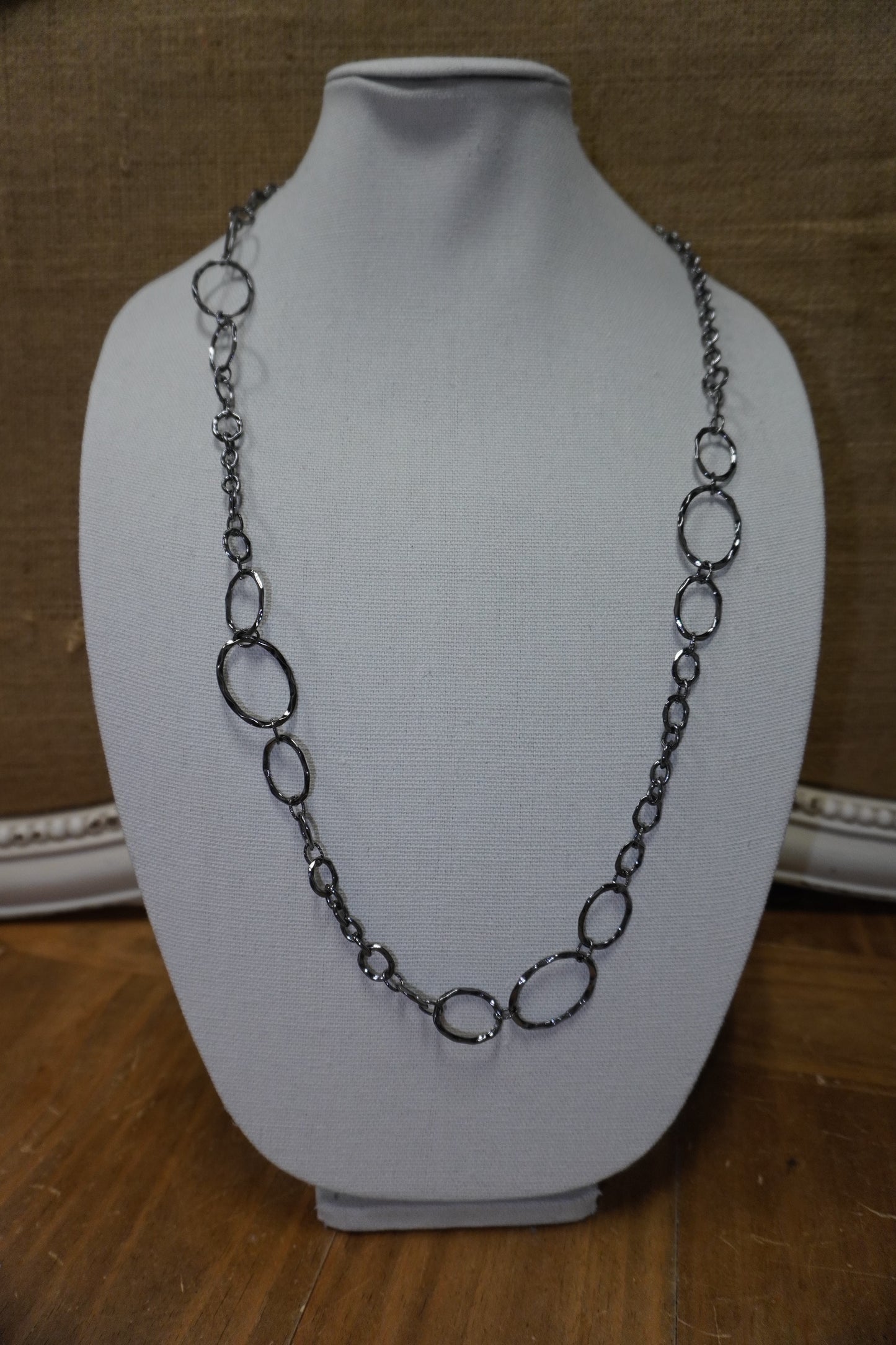 Chunky Silver Chain Necklace