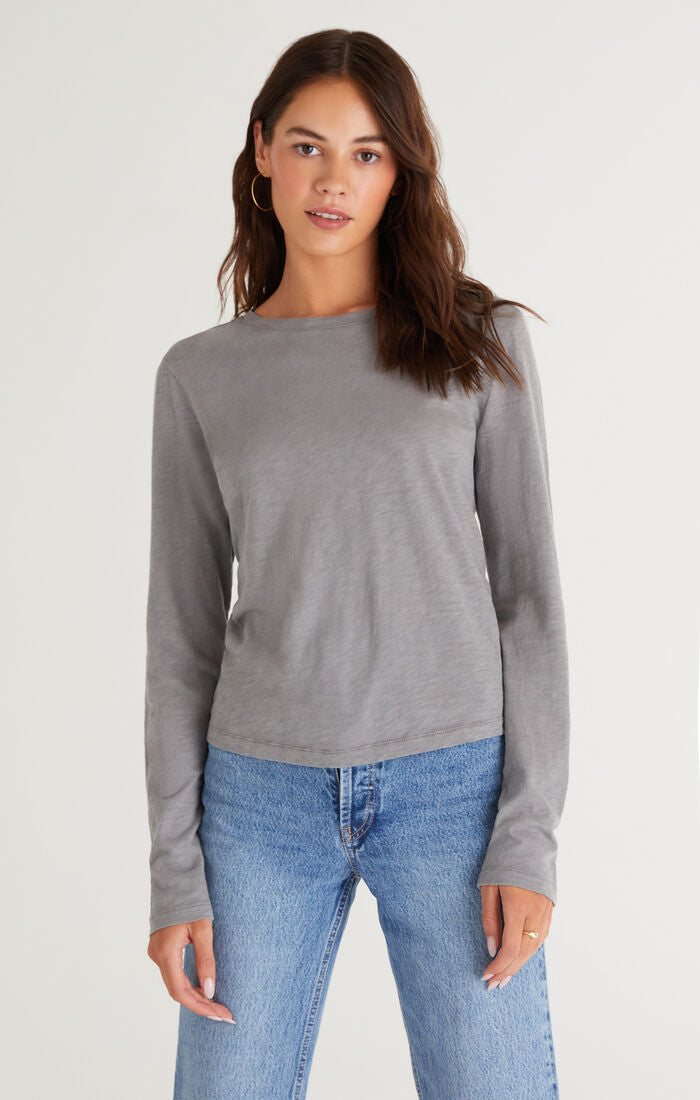 Slub Long Sleeve Tee