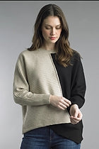 COLOR BLOCK SWEATER