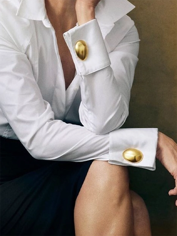 LONG SLEEVE BUTTON DOWN BLOUSE