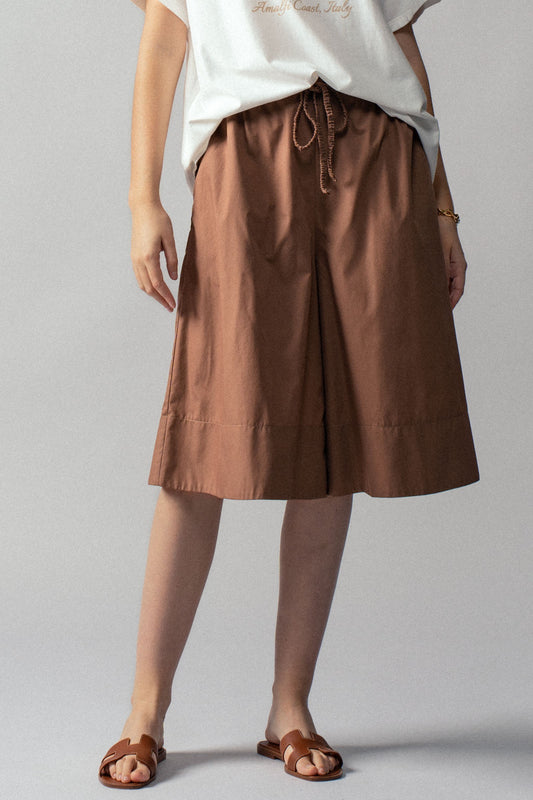 AIR FLOW WIDE LEG CULOTTE SHORTS