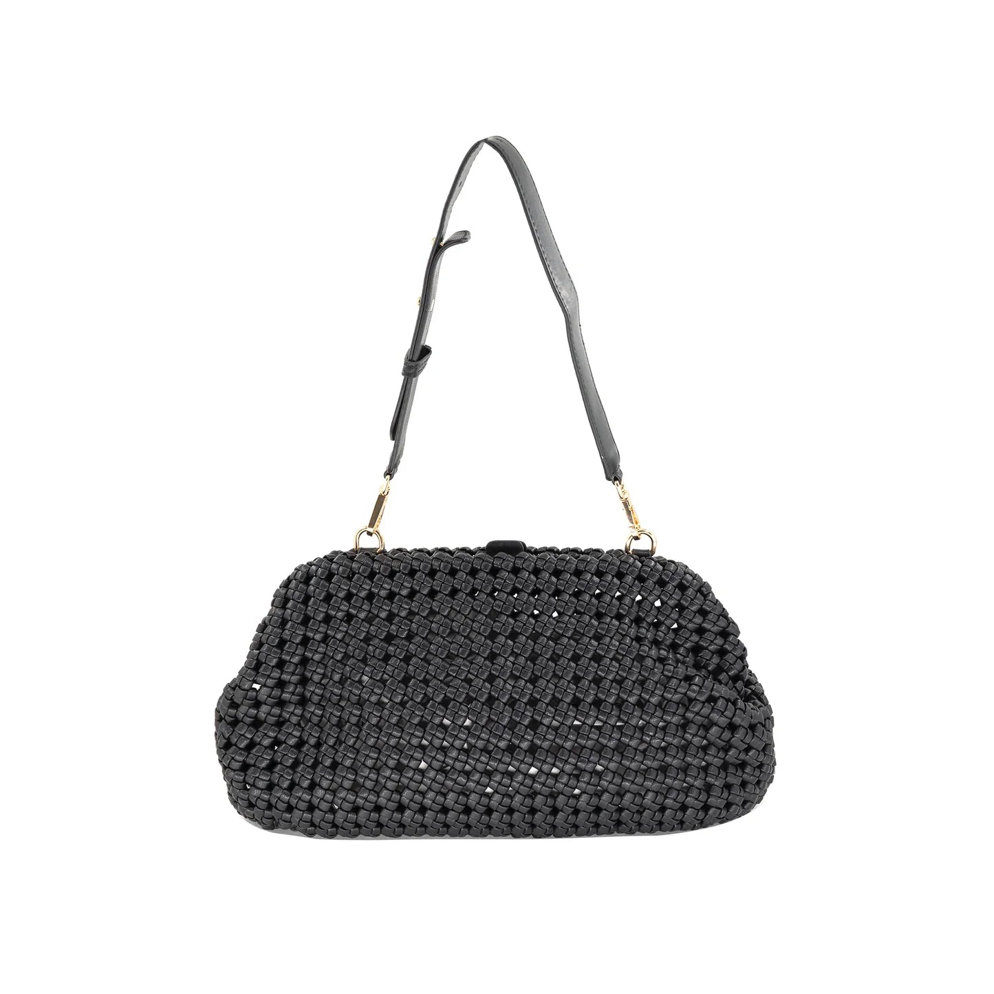 BRAIDED WEAVE PURSE OR CLUTCH