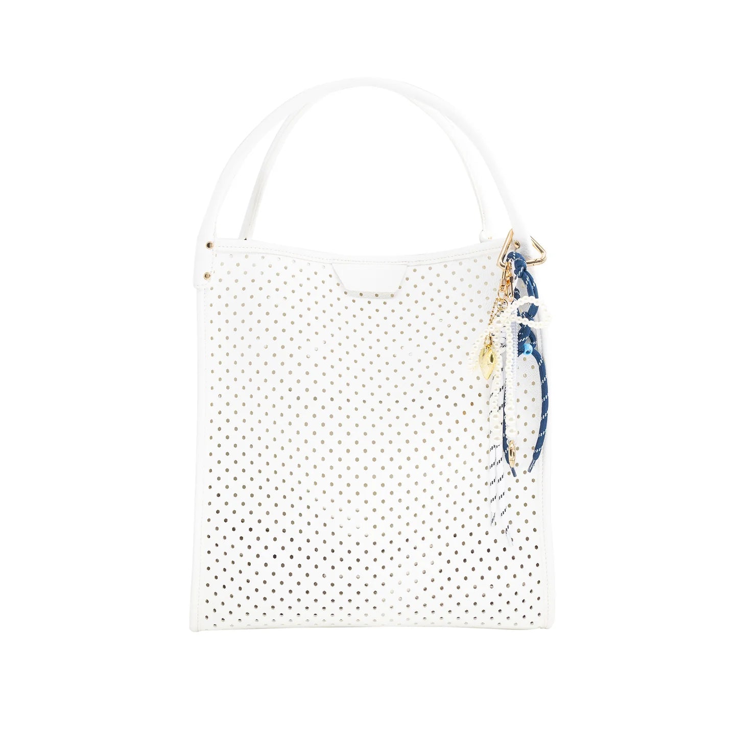 2 IN 1 MORA BAG WITH CAHRMS AND CROSSBODY STRAP