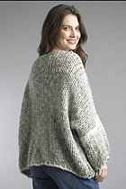 HIGH LOW OVERSIZED KNIT SWEATER
