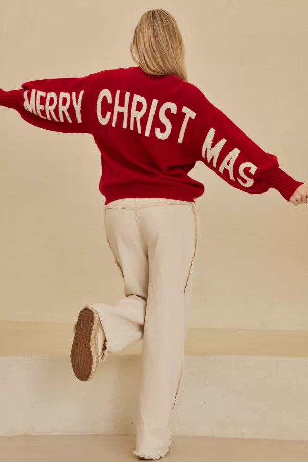 HO HO HO CHRISTMAS SWEATER