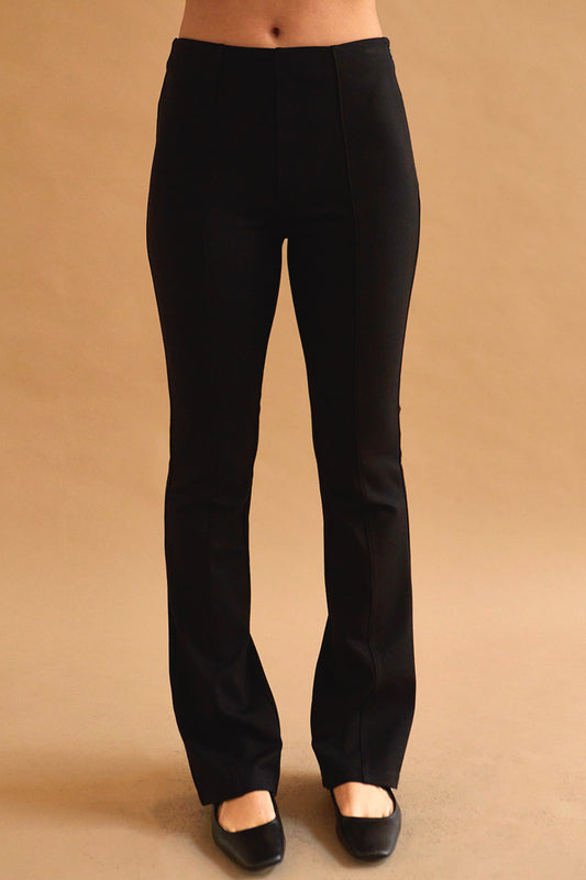 STRETCH KNIT FLARE PANT