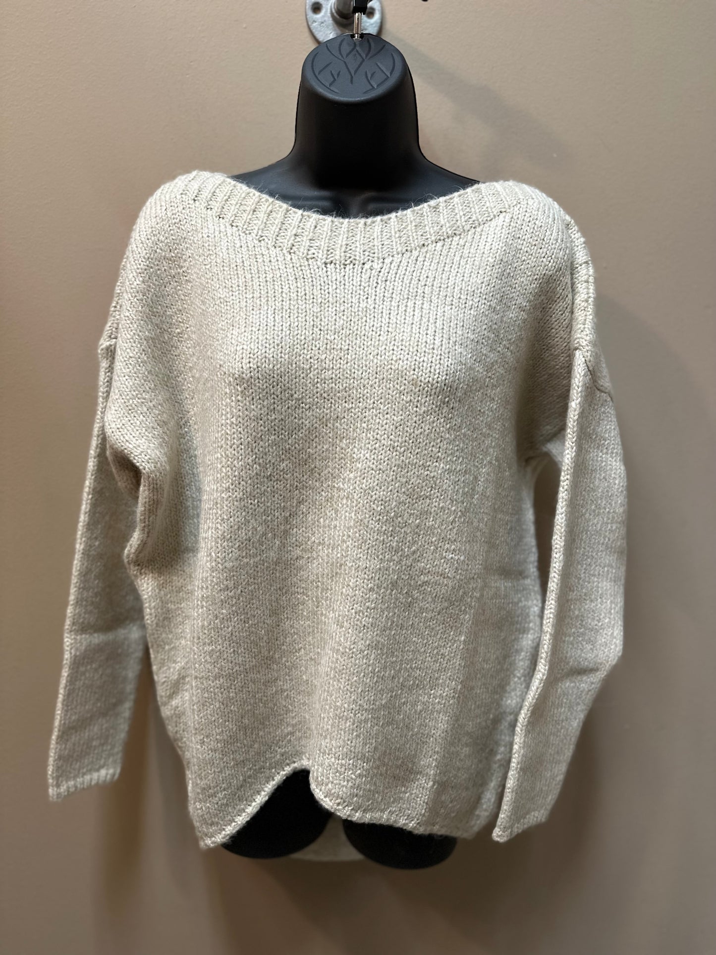 HIGH LOW KNIT SWEATER