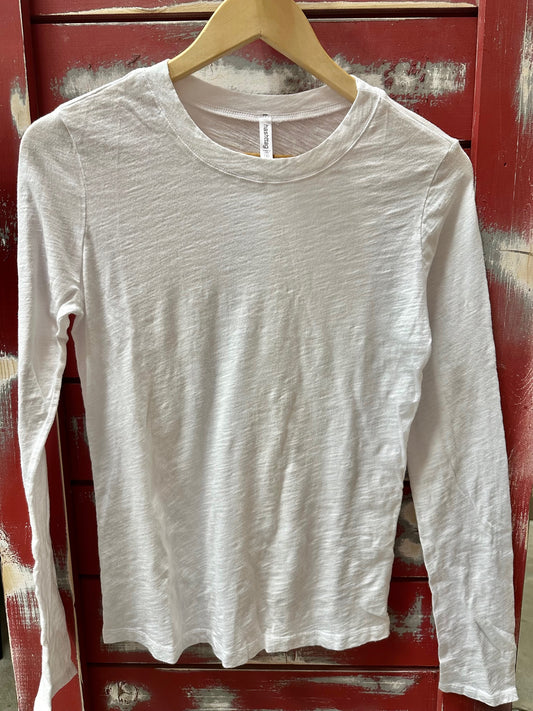 COTTON VINTAGE DYE LONG SLEEVE ROUND NECK T-Shirt