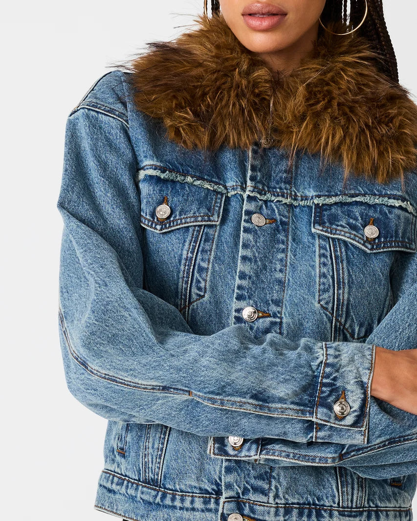 STEVE MADDEN MARKY DENIM JACKET