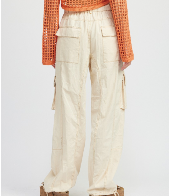 CARGO PANT WITH DRAWSTRING