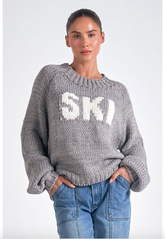 CREWNECK KNIT SWEATER