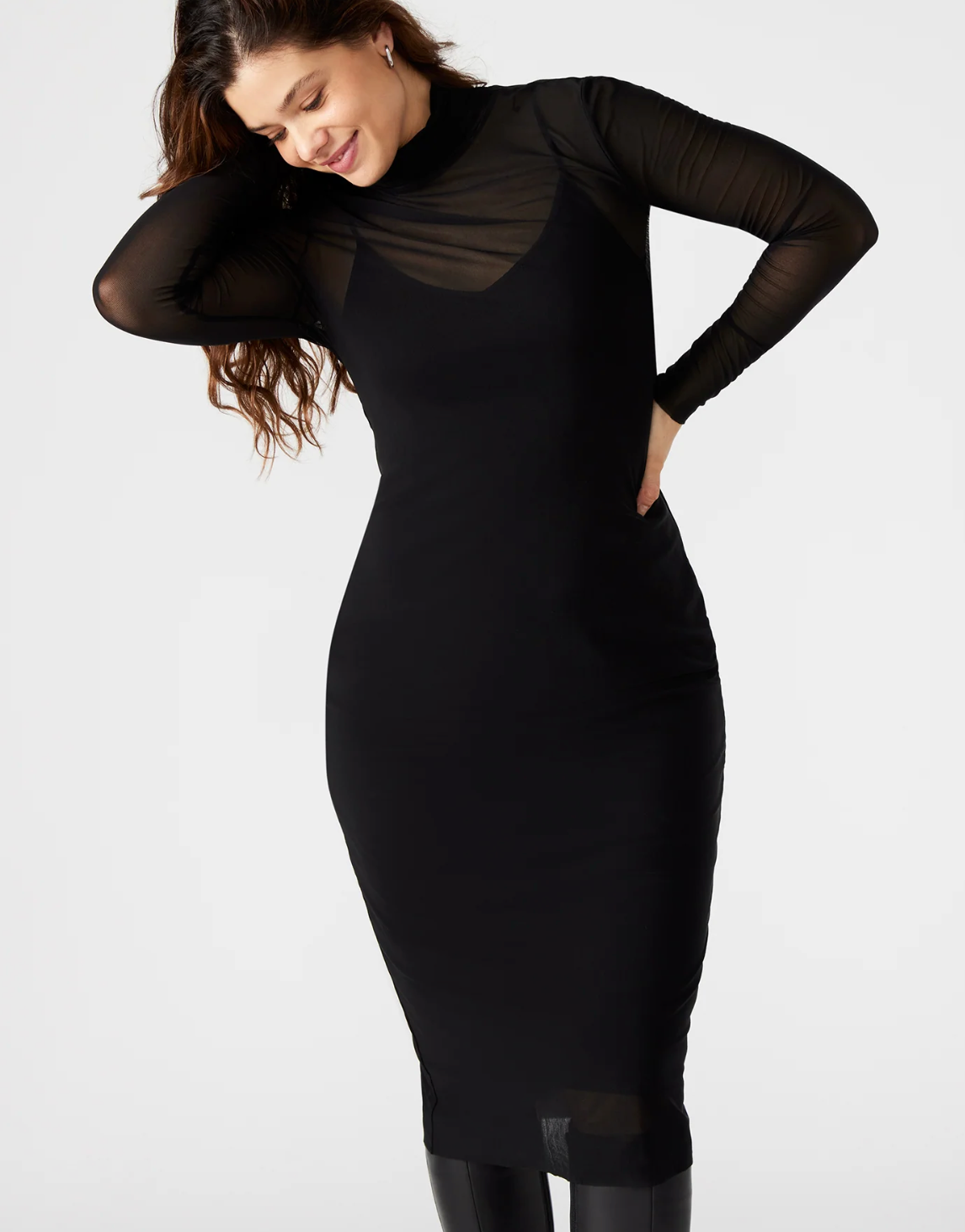 STEVE MADDEN VIVIENNE MIDI DRESS