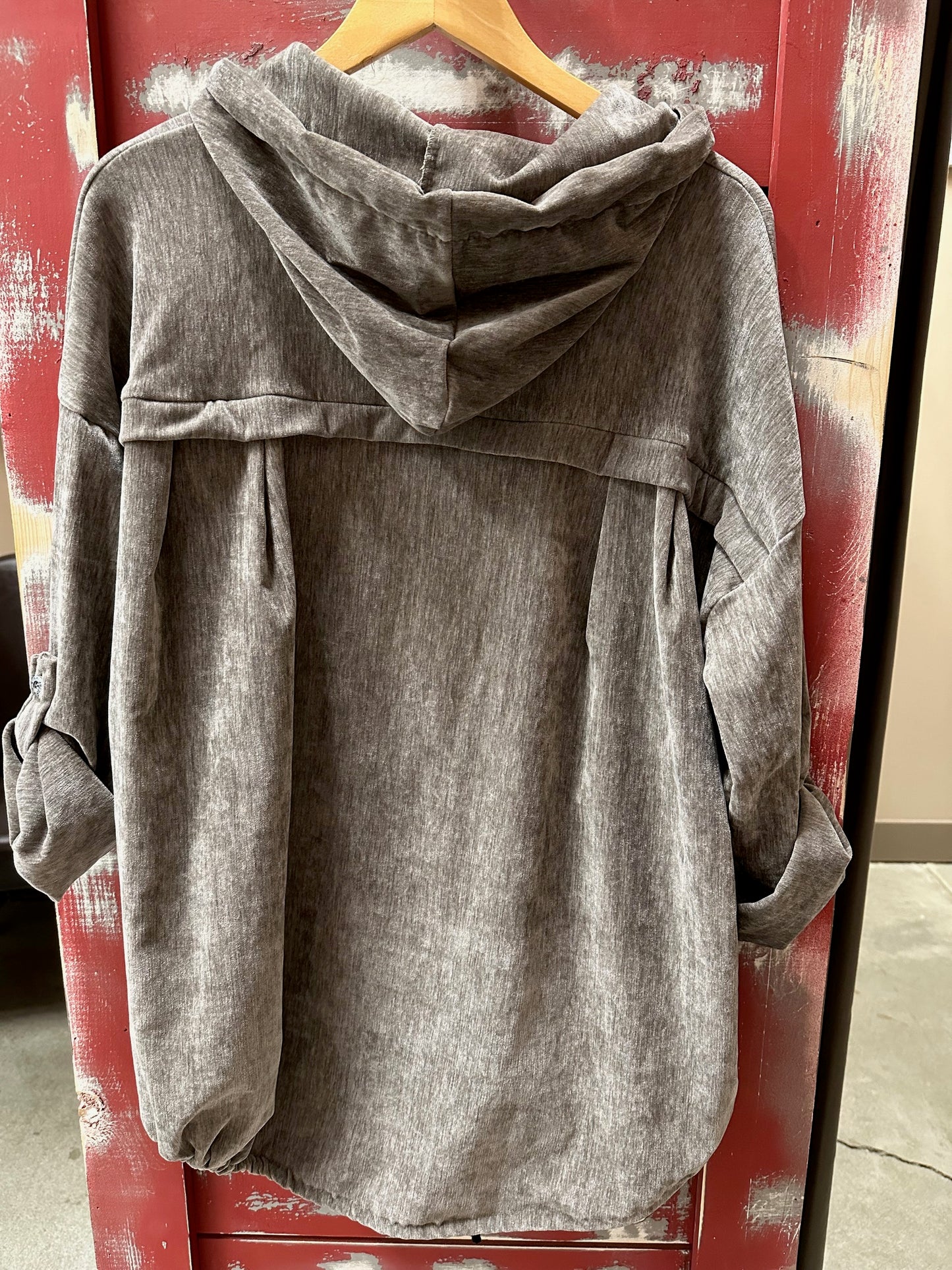 FRONT ZIP HOODED SOFT TOP