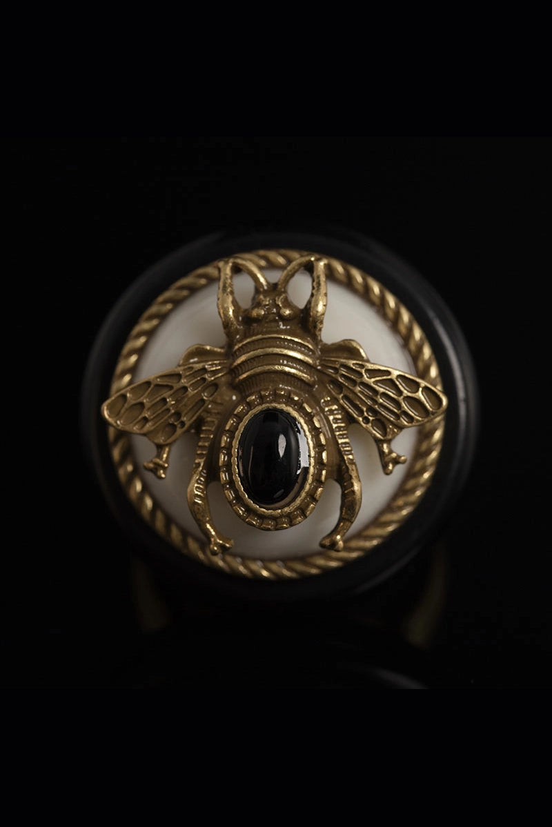 RETRO BEE ADJUSTABLE RING