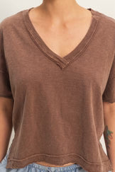 NOT YOUR ORDINARY PLAN V-NECK SHORT SLEEVE T-SHIRT