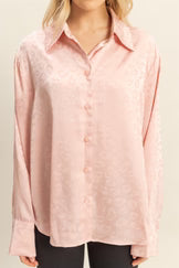 ELEGANT LEOPARD PRINT BLOUSE