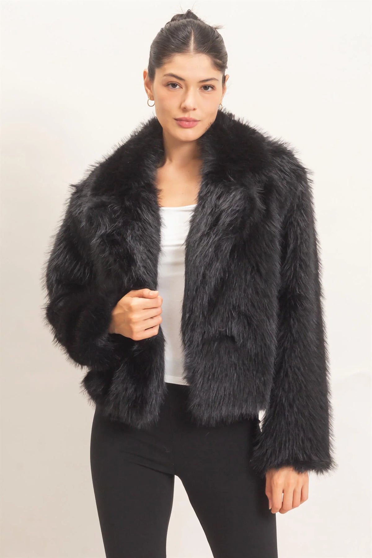 FAUX FUR JACKET