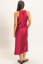 SLEEVELESS MIDI DRESS