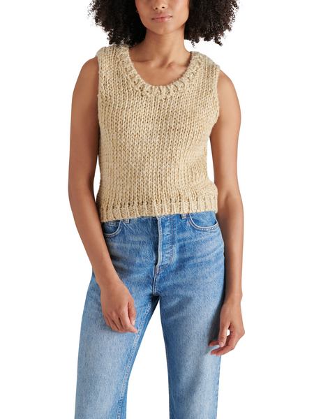 STEVE MADDEN ELENY SWEATER VEST/TANK