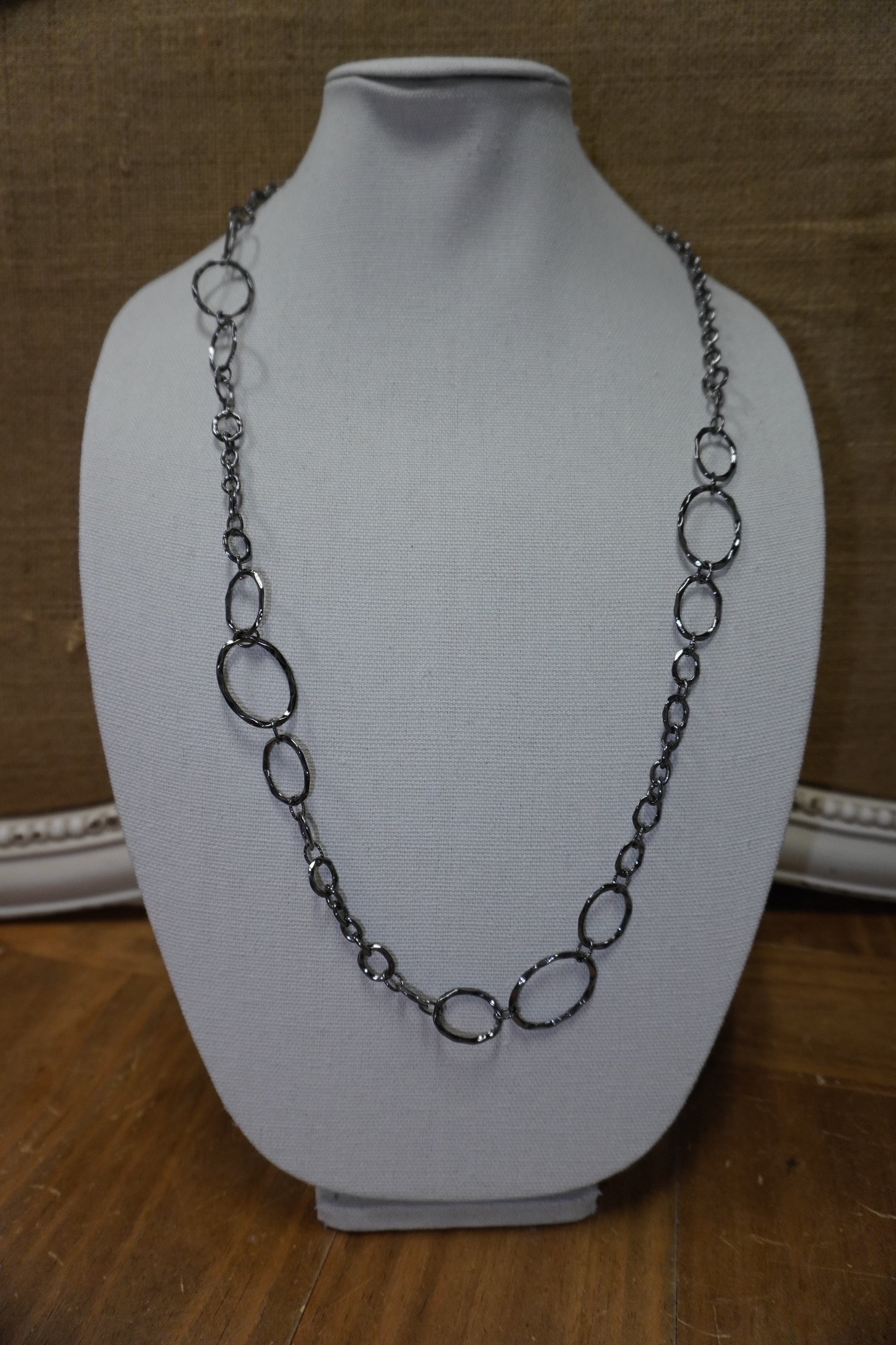 Chunky Silver Chain Necklace